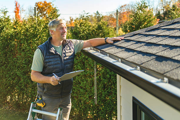 Professional Roof Replacement technician working in Seattle, WA